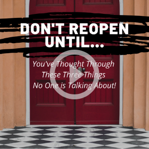 VIDEO: Don't Reopen Until...